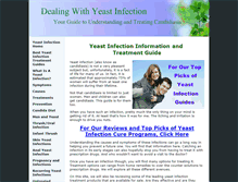 Tablet Screenshot of dealingwithyeast.com